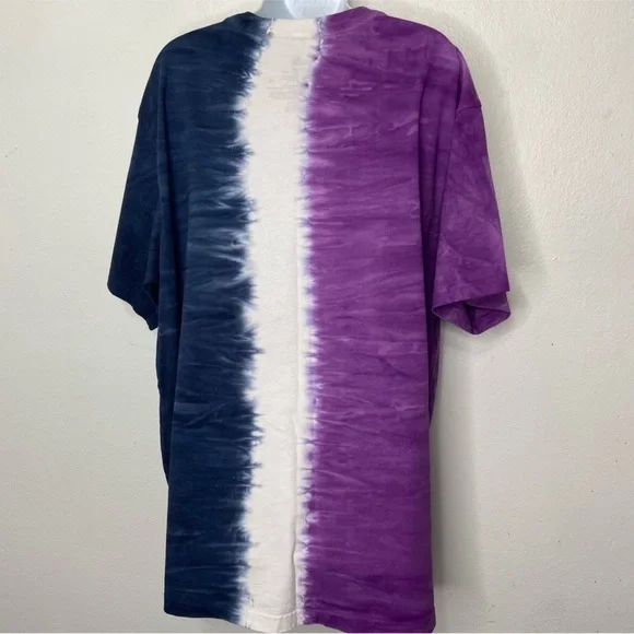 Disney Cheshire Cat Tie Dye Shirt Top NWOT - Picture 3 of 5